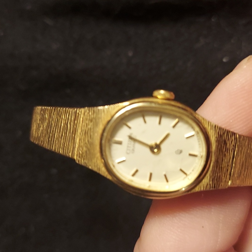 Vintage Elegant Women's Citizen Watch Co. Quartz Watch~